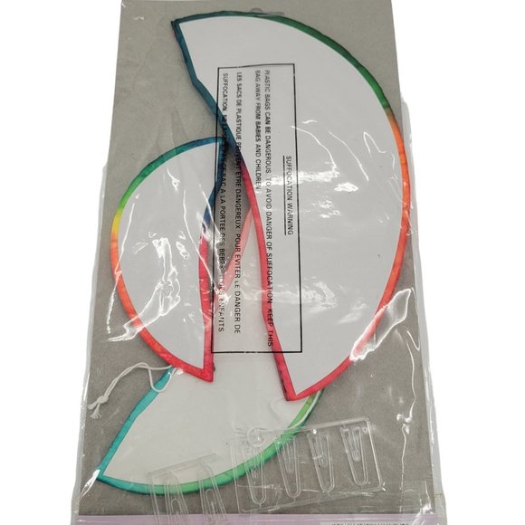 Vtg Honeycomb Dip-Dye Easter Eggs Eureka Decoration Set of 3 NOS - Picture 4 of 7